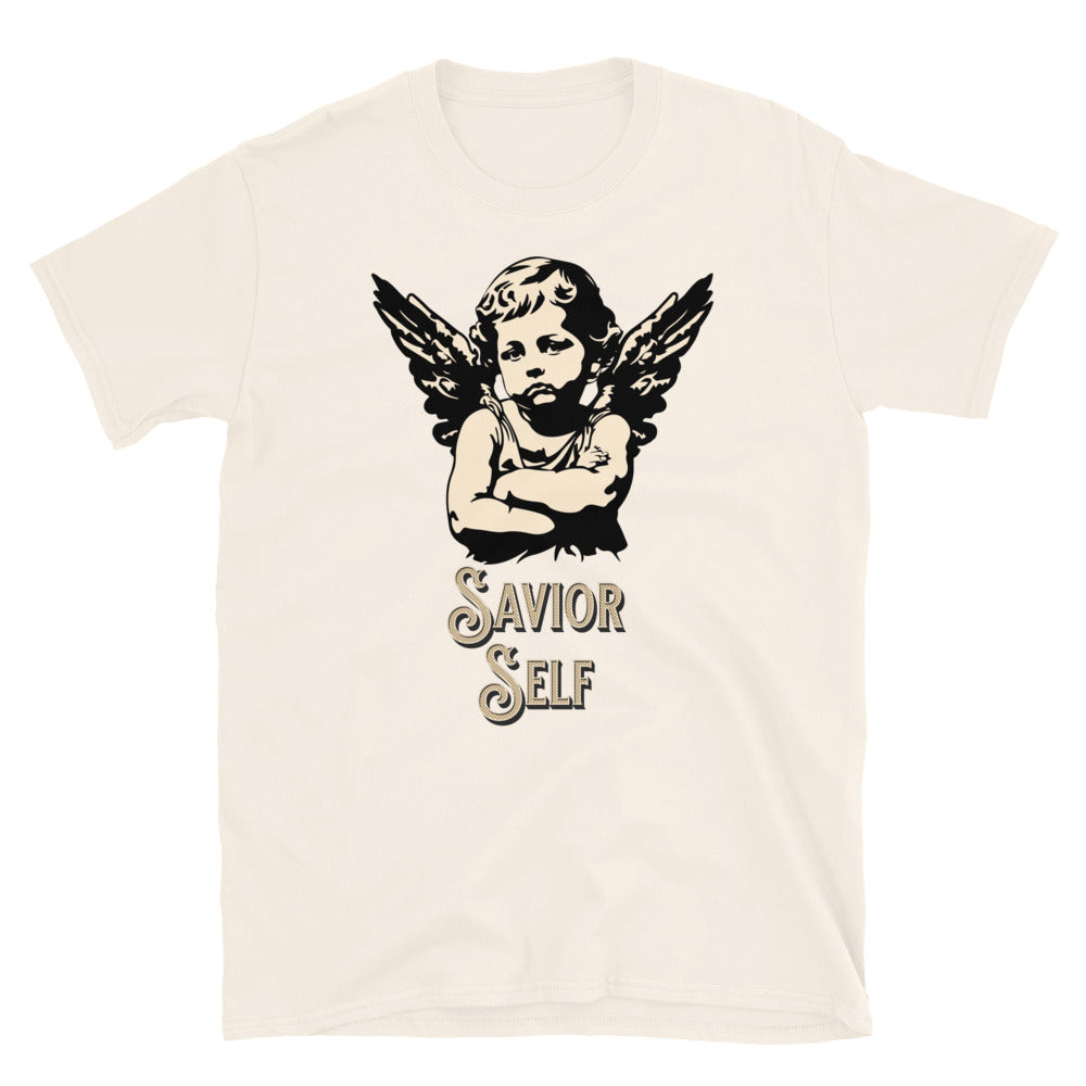 Savior Self Girl Angel TShirt - Natural Color - https://ascensionemporium.net